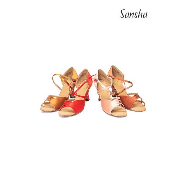 Sansha chaussures danse de salon et latine NINA BR31009S