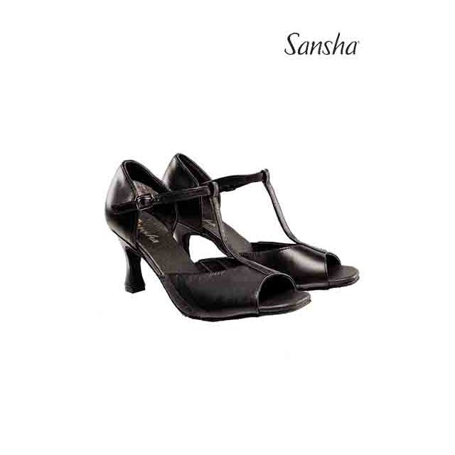 Sansha chaussures danse de salon et latine cuir NEVADA BR31010L