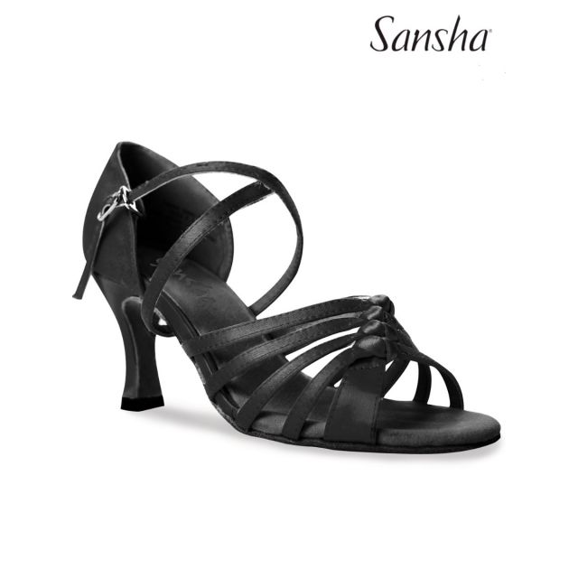 Sansha chaussures danse de salon noeud GIPSY BR31045S