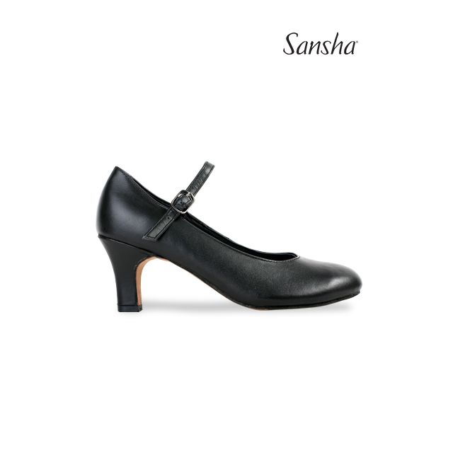 Sansha chaussures danse de caractère cuir NANA CL53L