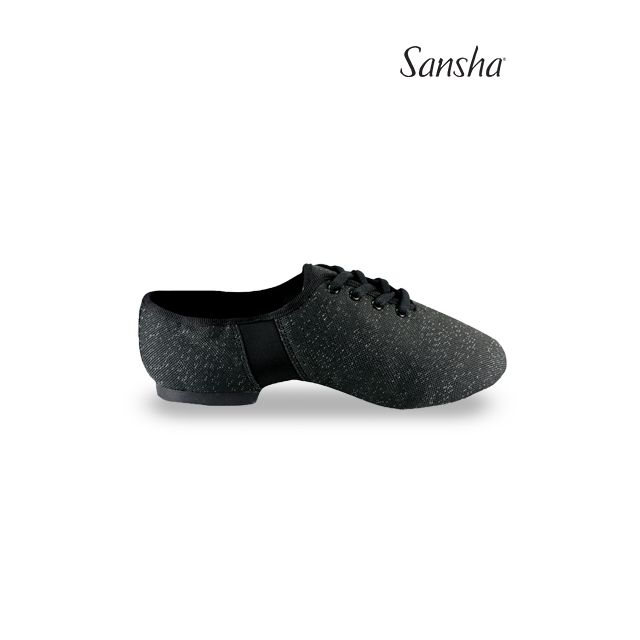 Sansha chaussures de jazz toile bi-semelle TORINO JS23C