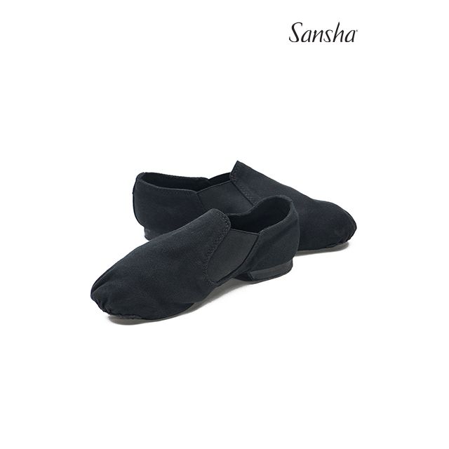 Sansha chaussures de jazz toile bi-semelle MODERNO JS33C