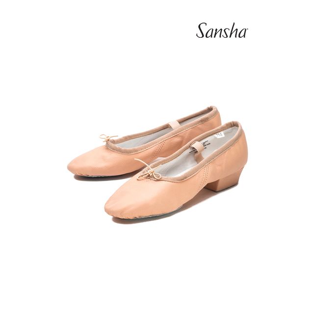 Sansha chaussures de professeur cuir PRIMA TE2L