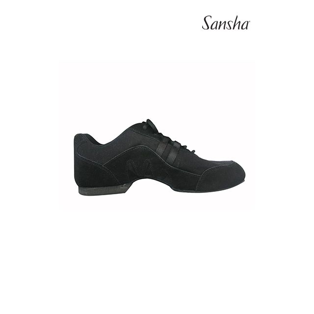 Sansha baskets-sneakers façon jazz toile SALSETTE3 V933C